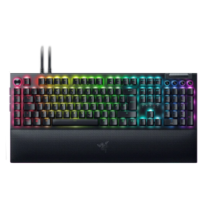 کیبورد گیمینگ ریزر مدل BlackWidow V4 Yellow Switch