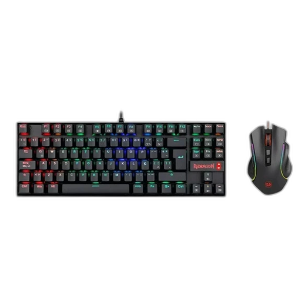 ست کیبورد و موس Redragon K552RGB-BA